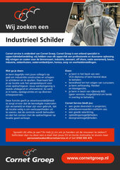 Cornet Service Web vacature - Industrieel Schilder